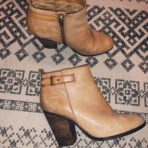 Coach Tan Booties size 37